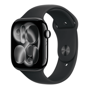 Умные часы Apple Watch Series 11 46mm GPS Jet Black Aluminum Case Black Sport Band M/L