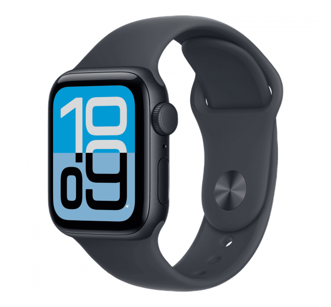 Умные часы Apple Watch SE 3 44mm GPS Midnight Aluminium Case Midnight Sport Band M/L