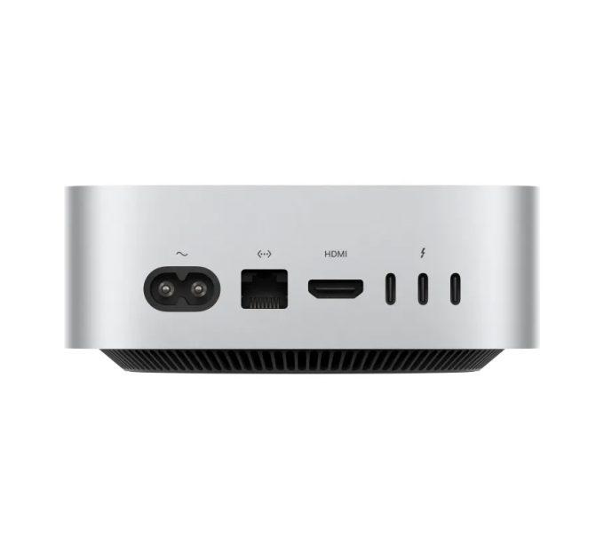 Системный блок Apple Mac mini M4 16 ГБ, 256 ГБ SSD, серебристый