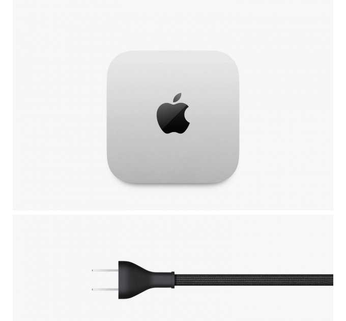 Системный блок Apple Mac mini M4 16 ГБ, 256 ГБ SSD, серебристый