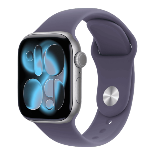 Умные часы Apple Watch Series 11 42mm GPS Silver Aluminum Case Purple Fog Sport Band S/M