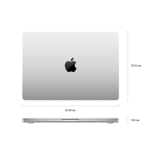  Apple Macbook Pro 14" (2025) M5 16 ГБ, 1 ТБ SSD (MDE54), Silver