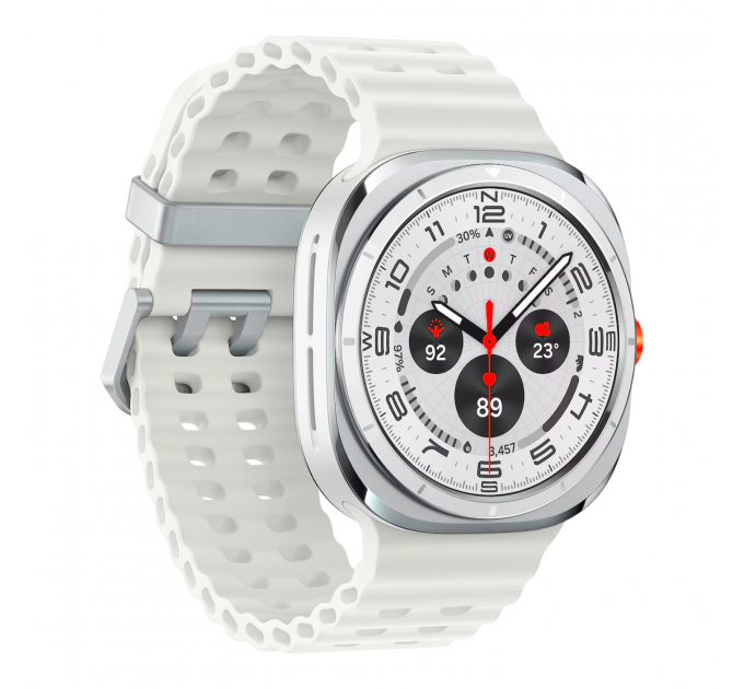 Умные часы Samsung Galaxy Watch Ultra 2025 47мм (LTE) "белый титан"