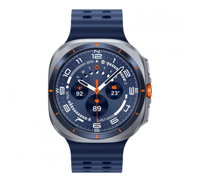 Умные часы Samsung Galaxy Watch Ultra 2025 47мм (LTE) "синий титан"