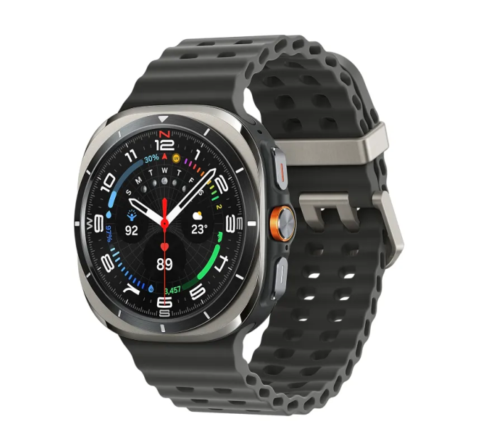 Умные часы Samsung Galaxy Watch Ultra 2025 47мм (LTE) "серебряный титан"