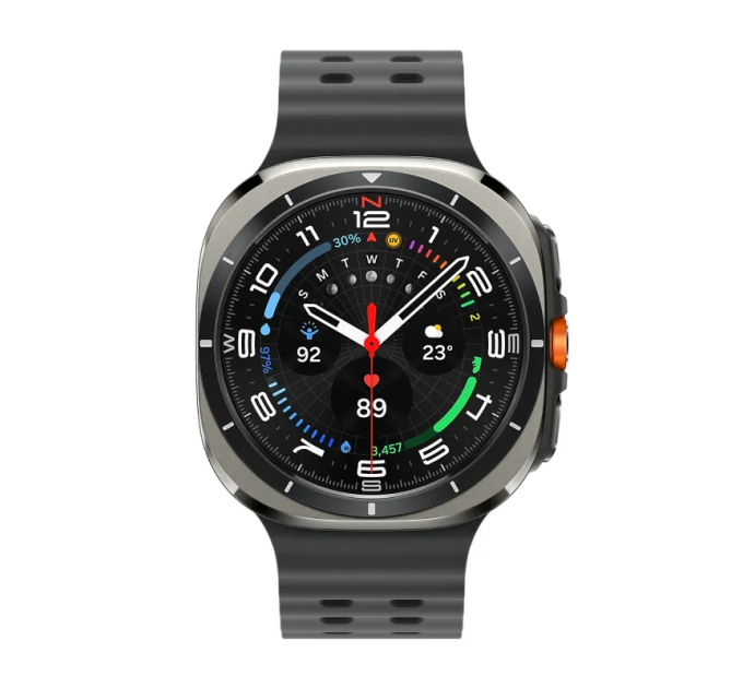 Умные часы Samsung Galaxy Watch Ultra 2025 47мм (LTE) "серебряный титан"