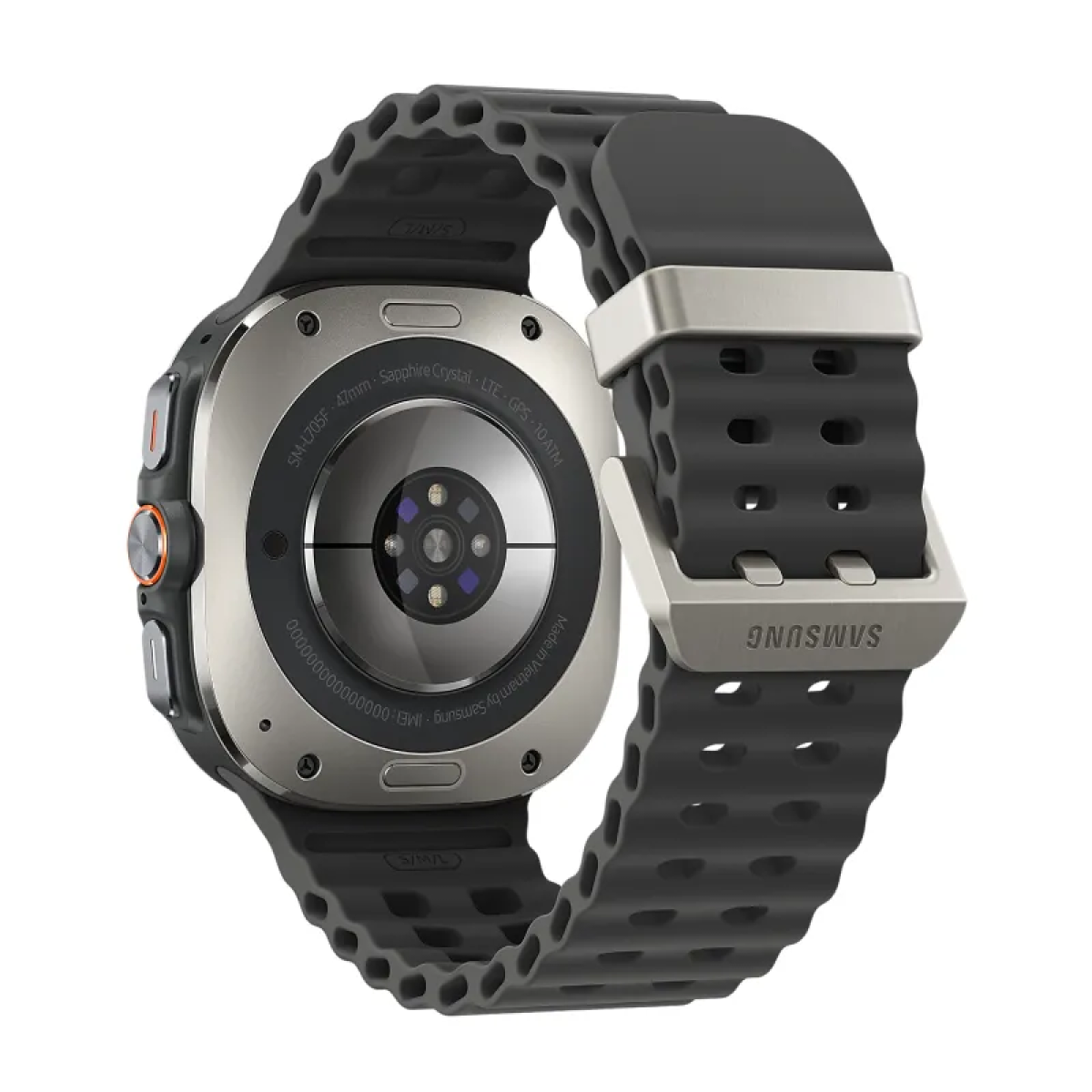 Умные часы Samsung Galaxy Watch Ultra 2025 47мм (LTE) "серебряный титан"