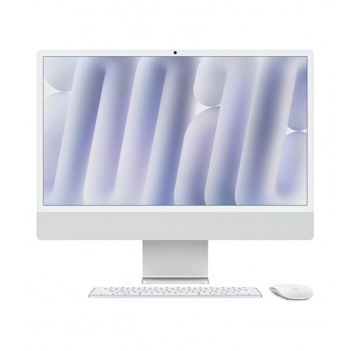 Моноблок Apple iMac 24" M4 (10-core GPU) 16GB, 256GB (MWUU3), Silver