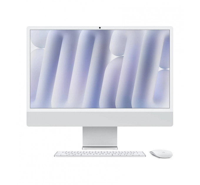Моноблок Apple iMac 24" M4 (10-core GPU) 16GB, 256GB (MWUU3), Silver