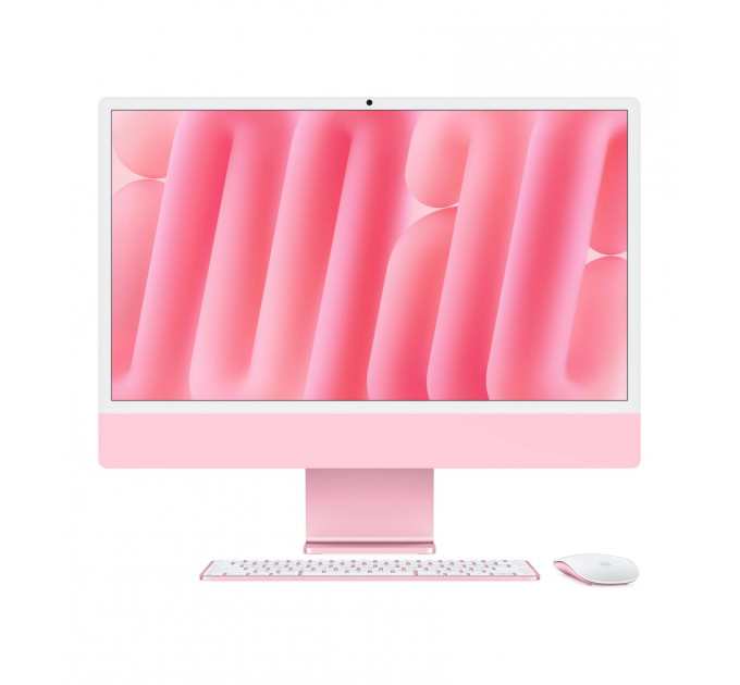 Моноблок Apple iMac 24" M4 (8-core GPU) 16GB, 256GB (MWUG3), Pink