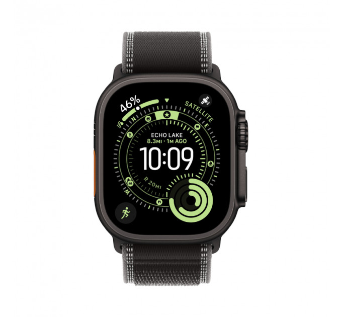 Умные часы Apple Watch Ultra 3 49mm GPS + Cellular Black Titanium Case Black Trail Loop