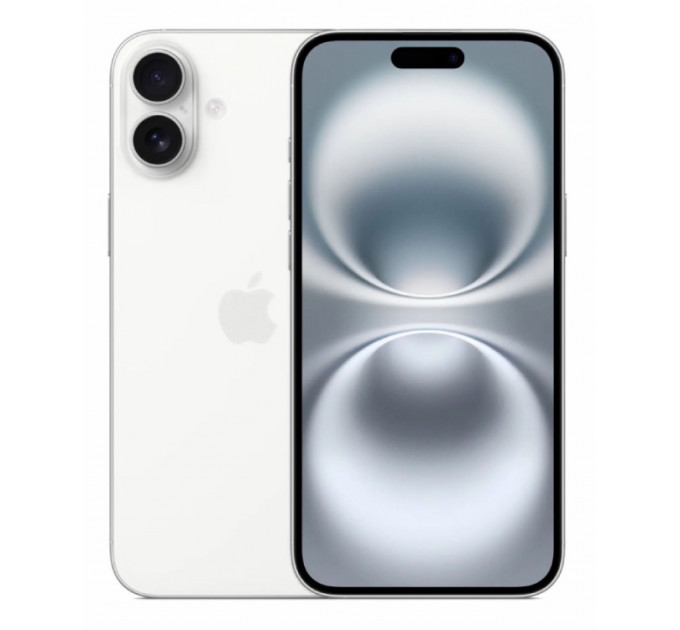 Apple iPhone 16 128Gb White (1 sim + eSIM)