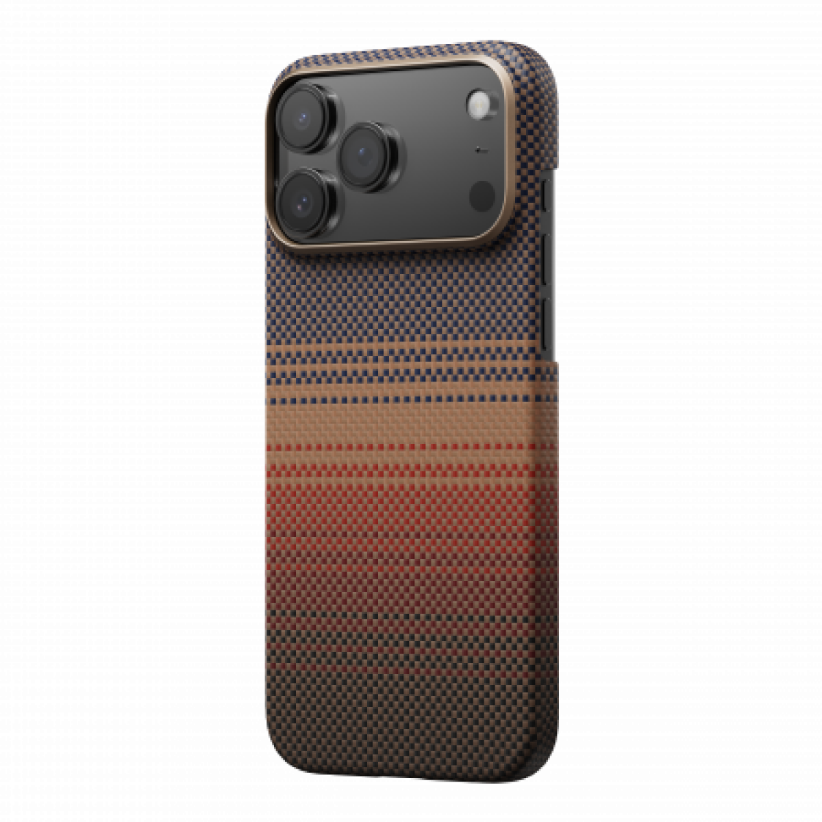 Чехол Pitaka Slim Case Sunset для iPhone 17 Pro Max, коричневый