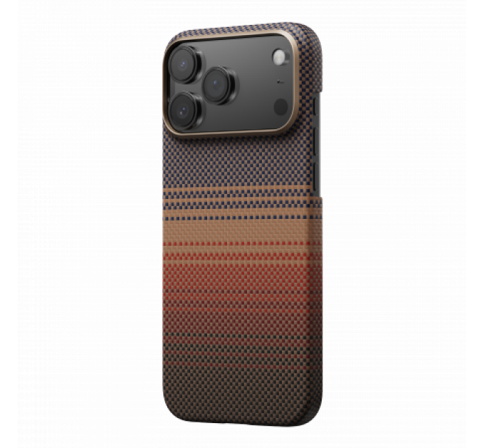 Чехол Pitaka Slim Case Sunset для iPhone 17 Pro Max, коричневый