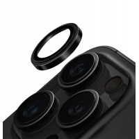 Защитное стекло для задней камеры iPhone 16 Pro Black WIWU