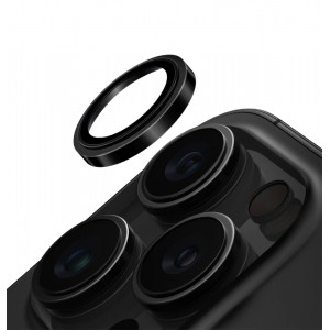 Защитное стекло для задней камеры iPhone 16 Pro Max Black WIWU