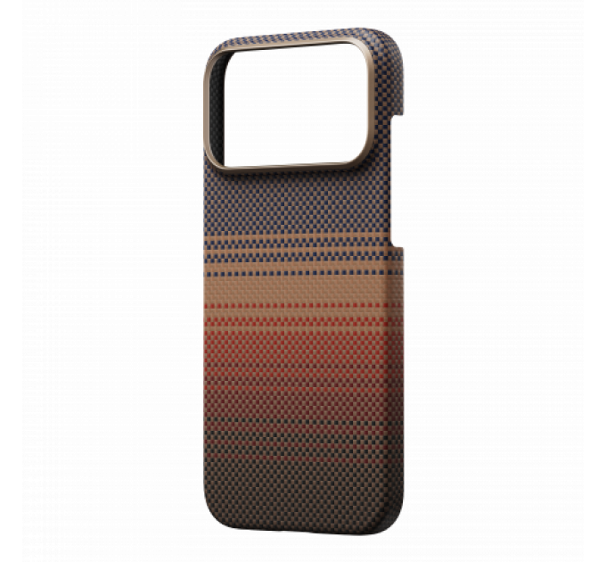 Чехол Pitaka Slim Case Sunset для iPhone 17 Pro Max, коричневый