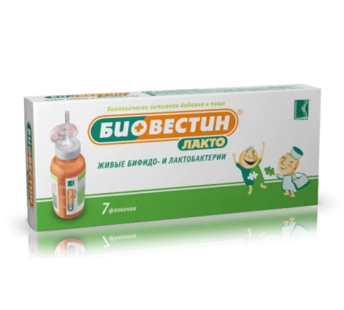 Биовестин - лакто, 7 флаконов по 12мл., Био-Веста