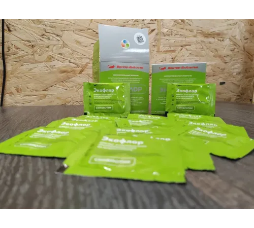 Экофлор, 40 пакетиков (2 упаковки), Вектор-Биальгам
