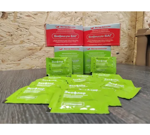 Курс «Очищение», Экофлор 2уп. + Бифидум БАГ 2уп.