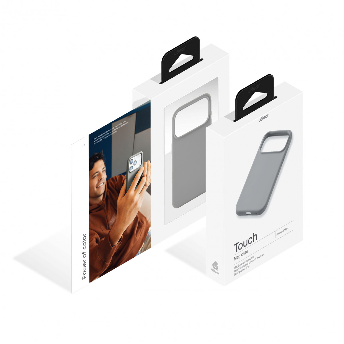 Чехол защитный uBear Touch Mag Case для iPhone 17 Pro Max , MagSafe силикон, софт-тач