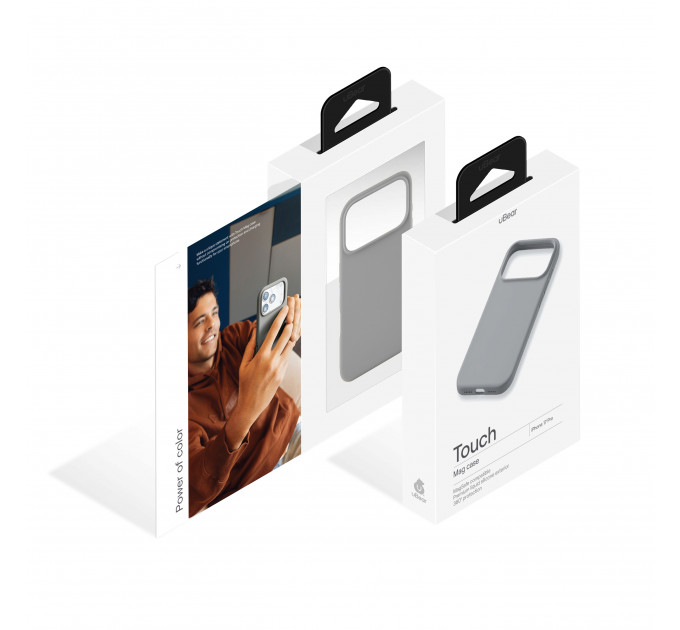 Чехол защитный uBear Touch Mag Case для iPhone 17 Pro Max , MagSafe силикон, софт-тач