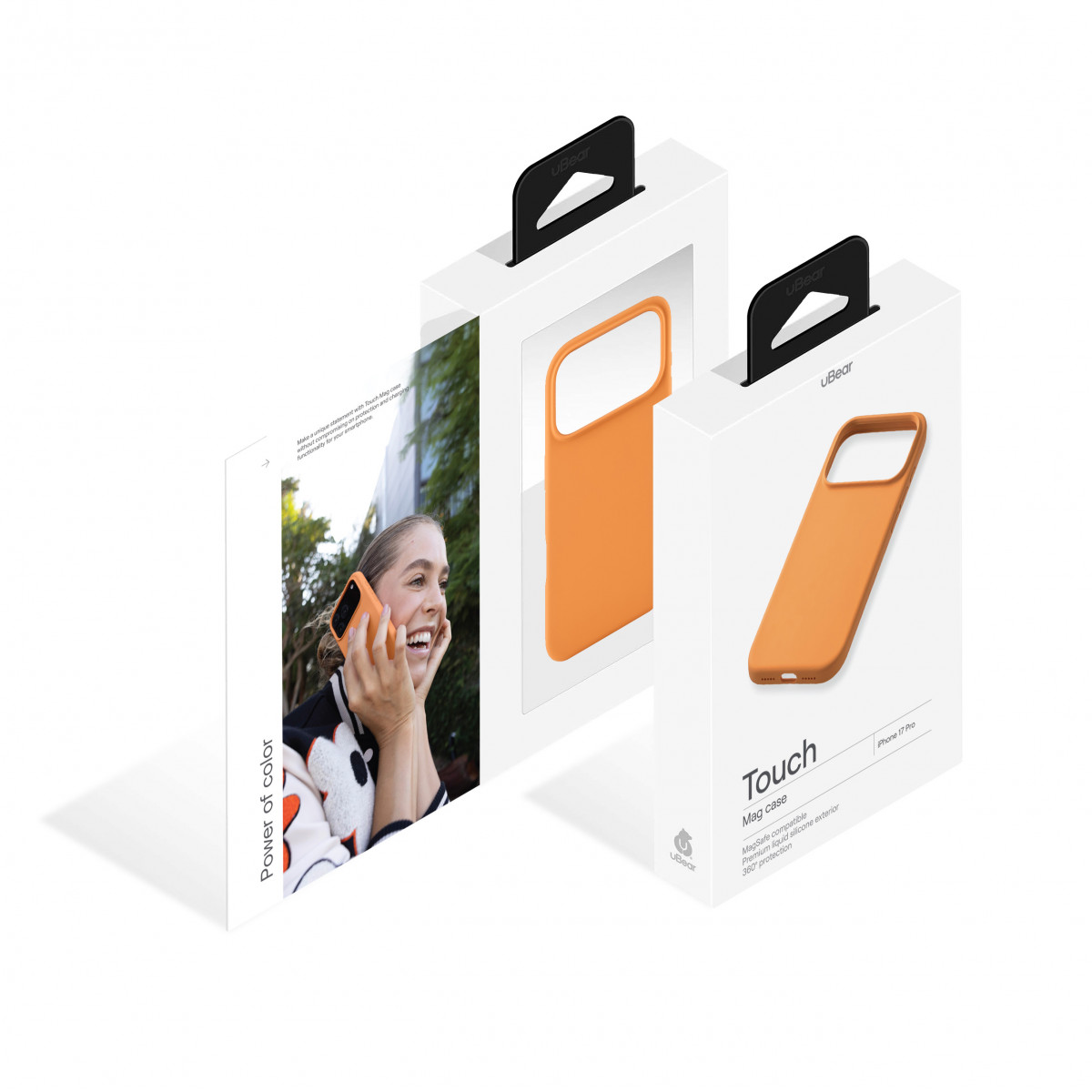 Чехол защитный uBear Touch Mag Case для iPhone 17 Pro Max, MagSafe силикон, софт-тач