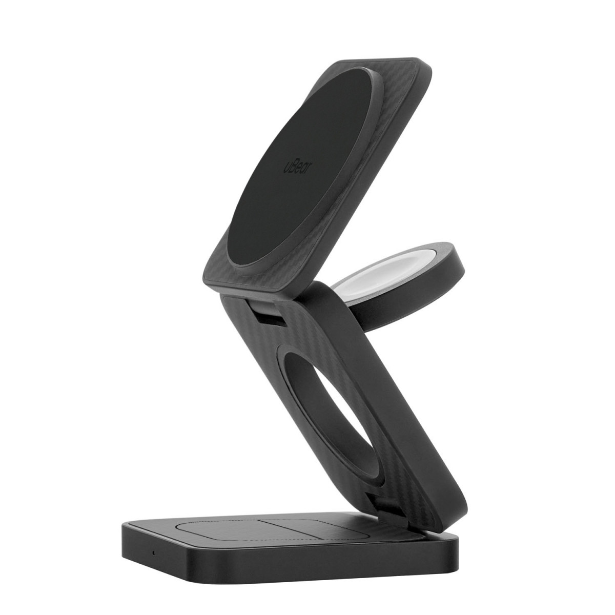 Беспроводное зарядное устройство с поддержкой MagSafe, uBear Balance, материал Кевлар