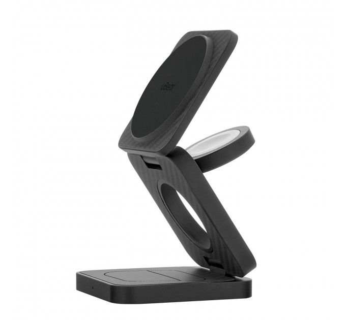 Беспроводное зарядное устройство с поддержкой MagSafe, uBear Balance, материал Кевлар