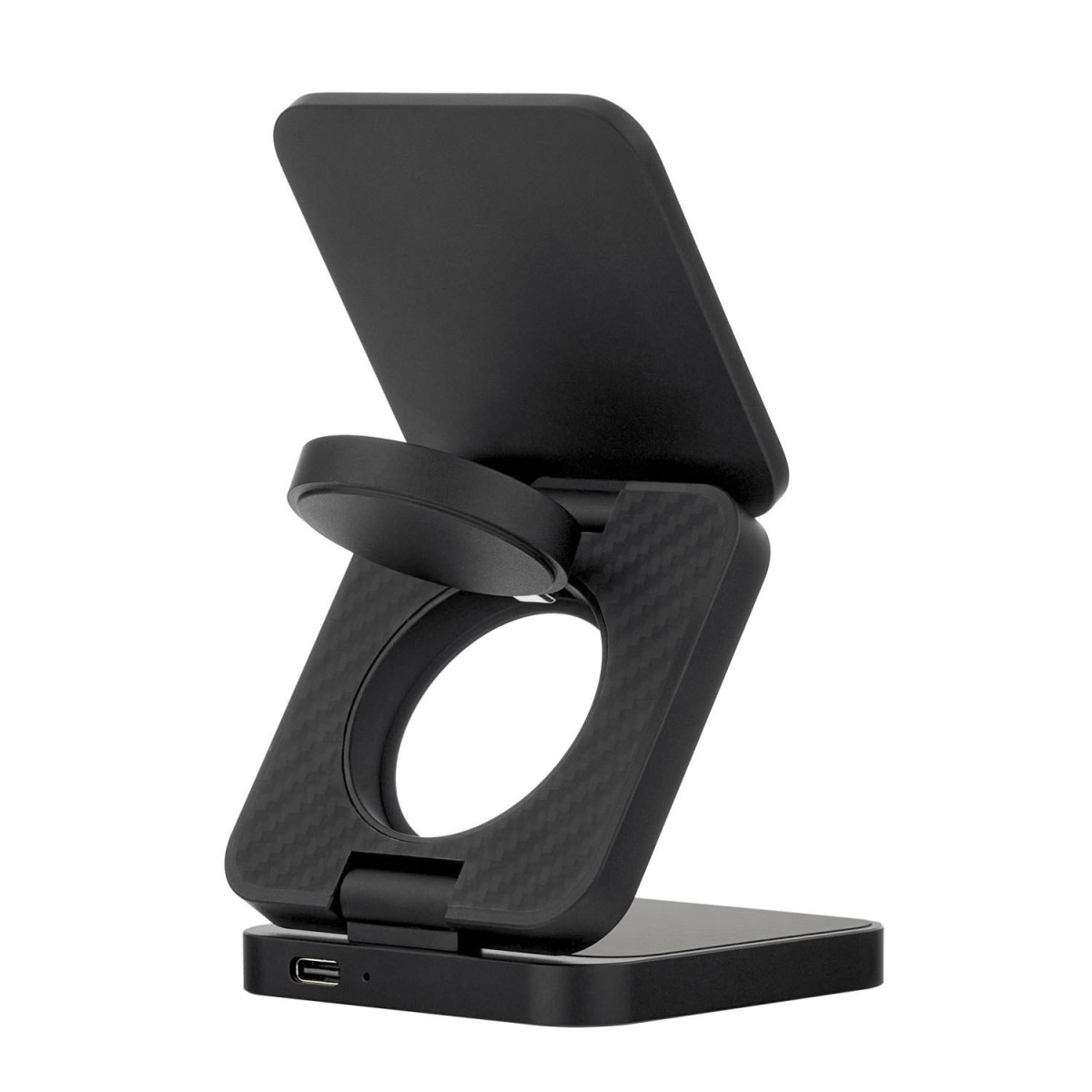 Беспроводное зарядное устройство с поддержкой MagSafe, uBear Balance, материал Кевлар