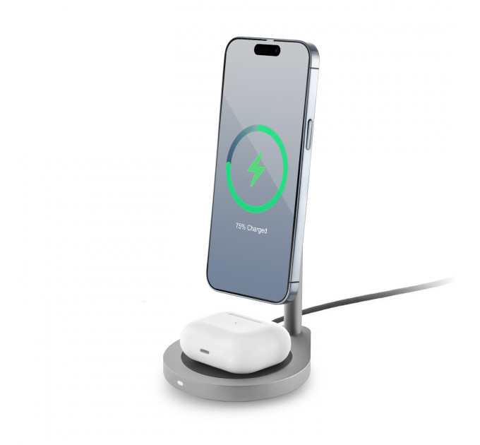 Беспроводное зарядное устройство uBear Stage, 2-в-1, MagSafe совместимое