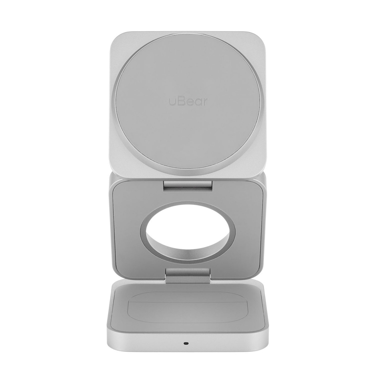 Беспроводное зарядное устройство uBear Balance Ultra, 3-в-1, с поддержкой MagSafe, Qi2