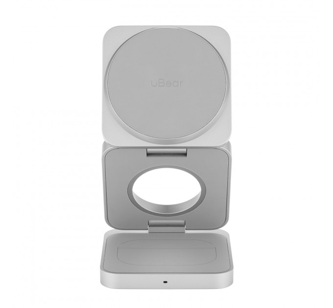 Беспроводное зарядное устройство uBear Balance Ultra, 3-в-1, с поддержкой MagSafe, Qi2