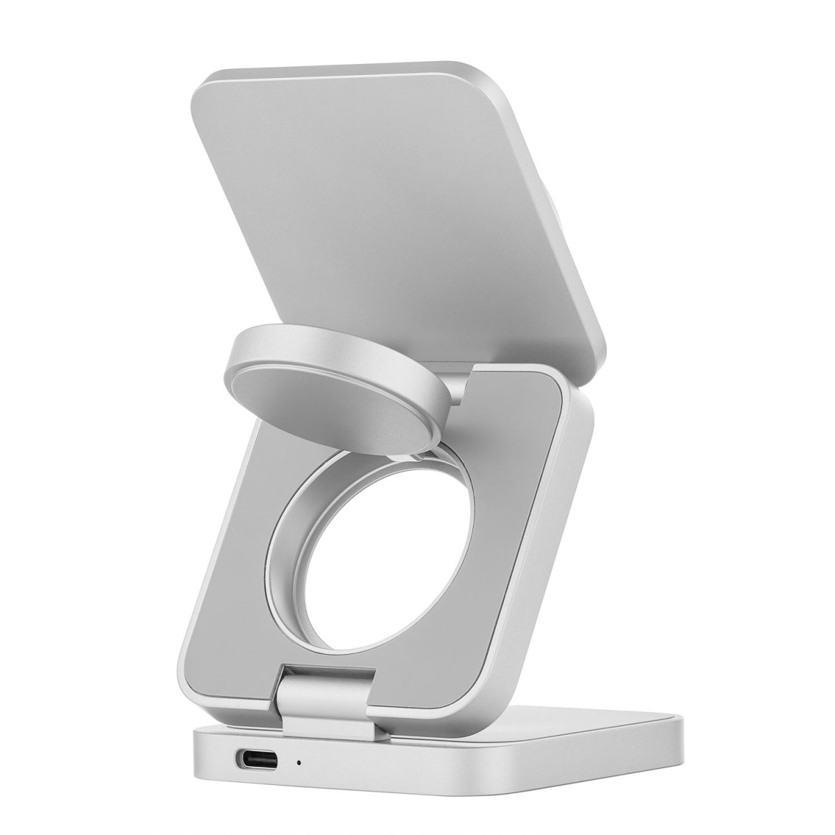 Беспроводное зарядное устройство uBear Balance Ultra, 3-в-1, с поддержкой MagSafe, Qi2